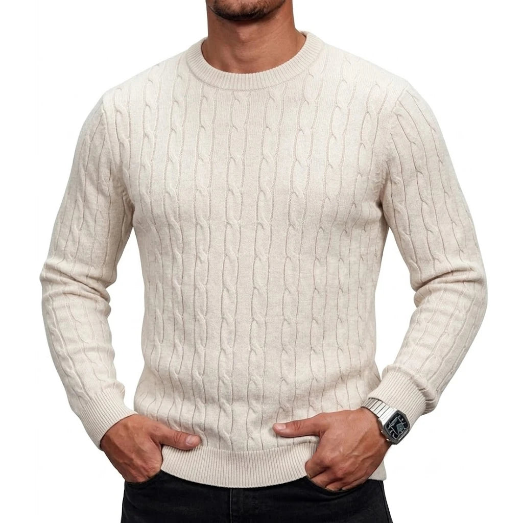 Jersey de Punto Trenzado Premium | Marletolle