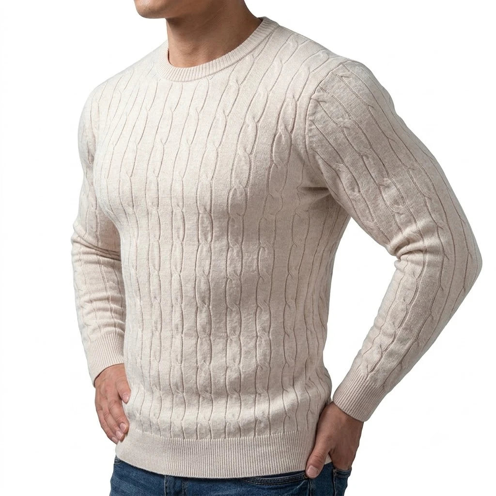 Jersey de Punto Trenzado Premium | Marletolle